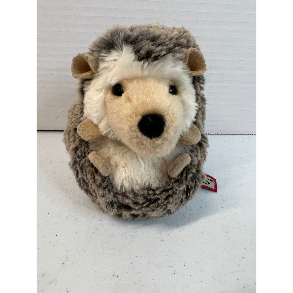 Douglas Cuddle Toys Spunky Hedgehog Plush Brown Tan Stuffed Animal Toy 5 Inch